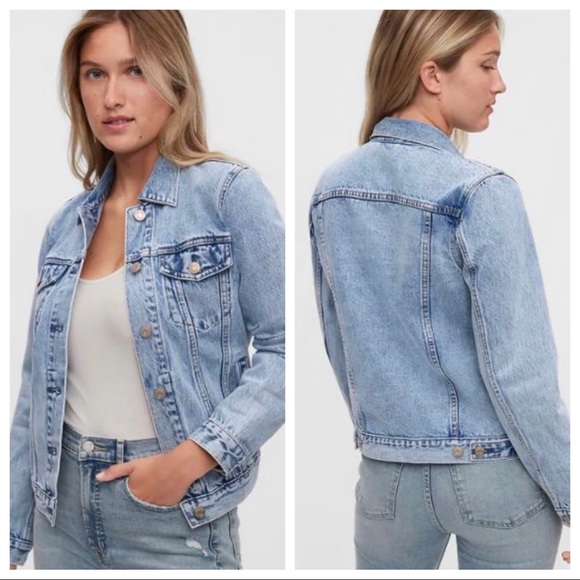 GAP 1969 Distressed Denim Jacket - Picture 2 of 9